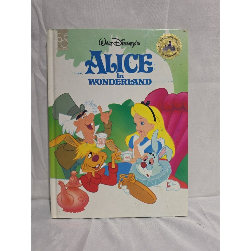 Walt Disney Alice in Wonderland Classic Series Book 1993